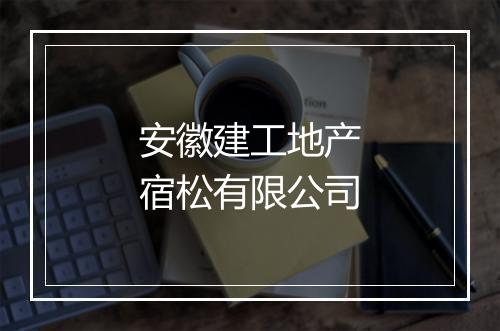 安徽建工地产宿松有限公司