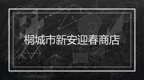 桐城市新安迎春商店