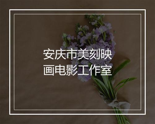 安庆市美刻映画电影工作室