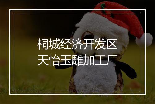 桐城经济开发区天怡玉雕加工厂