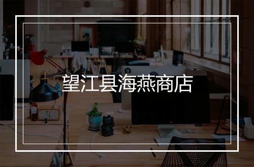 望江县海燕商店