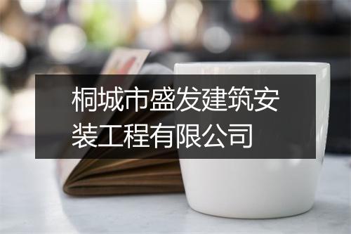 桐城市盛发建筑安装工程有限公司