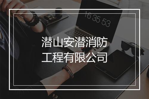 潜山安潜消防工程有限公司