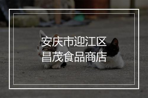 安庆市迎江区昌茂食品商店