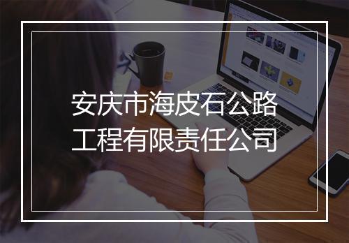 安庆市海皮石公路工程有限责任公司