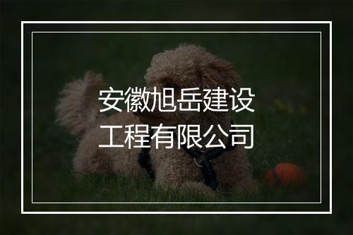 安徽旭岳建设工程有限公司