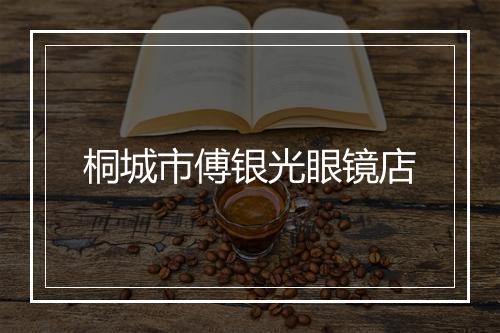 桐城市傅银光眼镜店