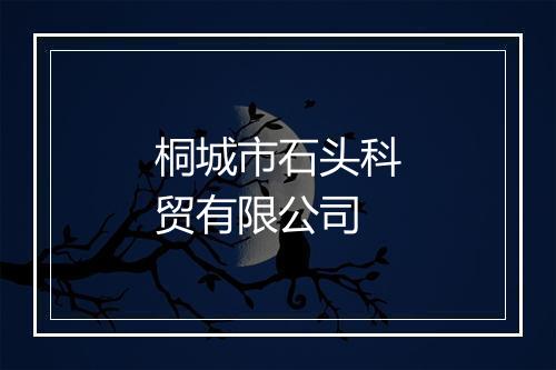 桐城市石头科贸有限公司