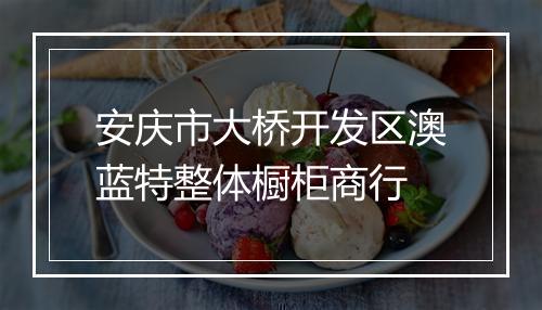 安庆市大桥开发区澳蓝特整体橱柜商行