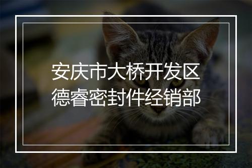 安庆市大桥开发区德睿密封件经销部