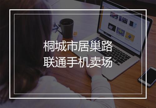 桐城市居巢路联通手机卖场