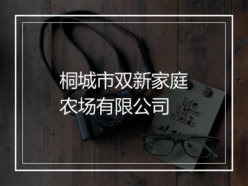 桐城市双新家庭农场有限公司