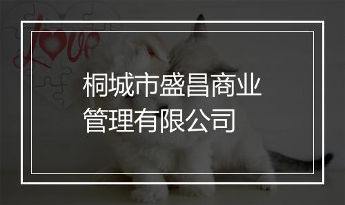 桐城市盛昌商业管理有限公司