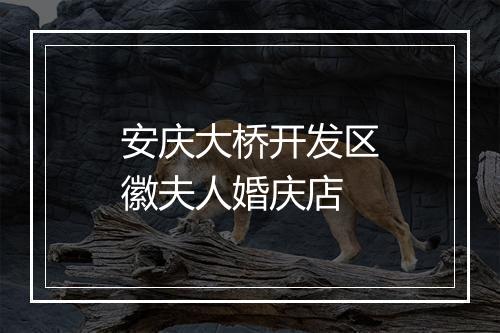 安庆大桥开发区徽夫人婚庆店