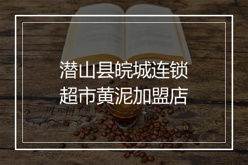 潜山县皖城连锁超市黄泥加盟店