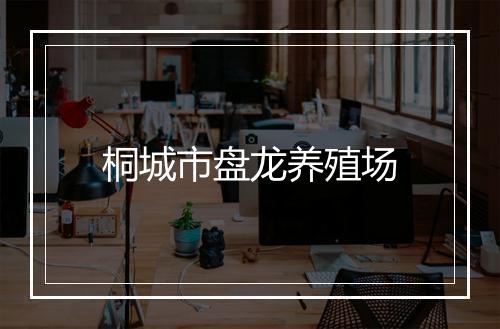 桐城市盘龙养殖场