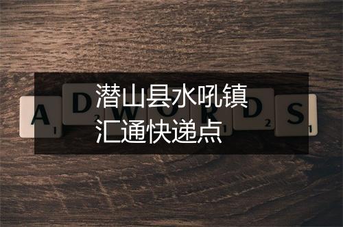 潜山县水吼镇汇通快递点