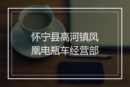 怀宁县高河镇凤凰电瓶车经营部