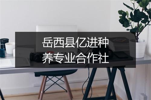 岳西县亿进种养专业合作社