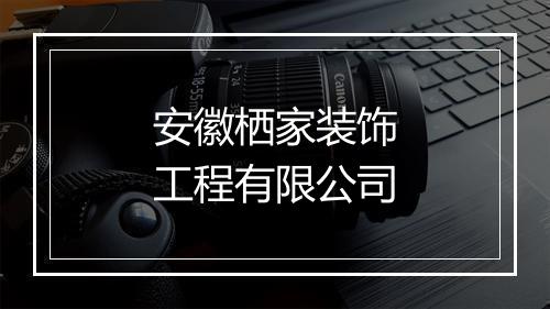 安徽栖家装饰工程有限公司