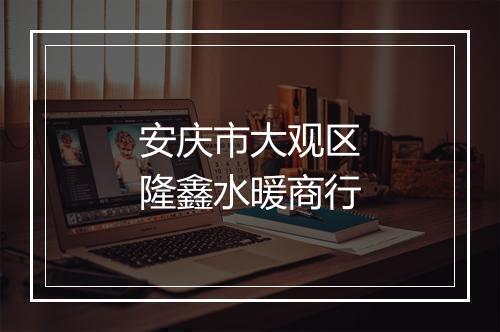 安庆市大观区隆鑫水暖商行