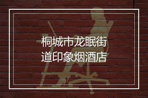 桐城市龙眠街道印象烟酒店