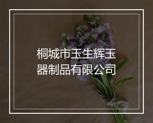 桐城市玉生辉玉器制品有限公司