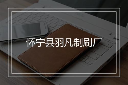 怀宁县羽凡制刷厂