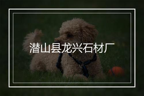 潜山县龙兴石材厂
