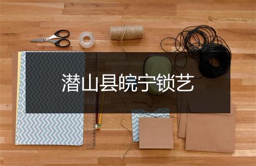 潜山县皖宁锁艺