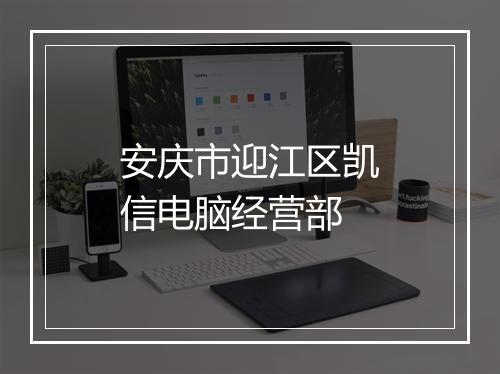 安庆市迎江区凯信电脑经营部