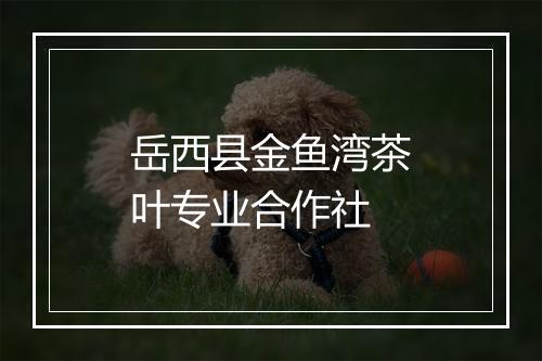 岳西县金鱼湾茶叶专业合作社