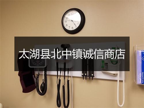 太湖县北中镇诚信商店