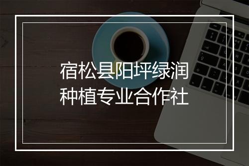 宿松县阳坪绿润种植专业合作社