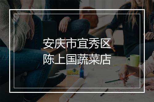 安庆市宜秀区陈上国蔬菜店