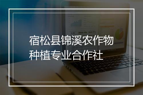 宿松县锦溪农作物种植专业合作社