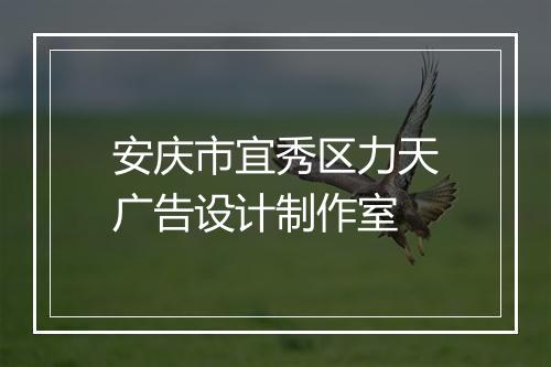 安庆市宜秀区力天广告设计制作室