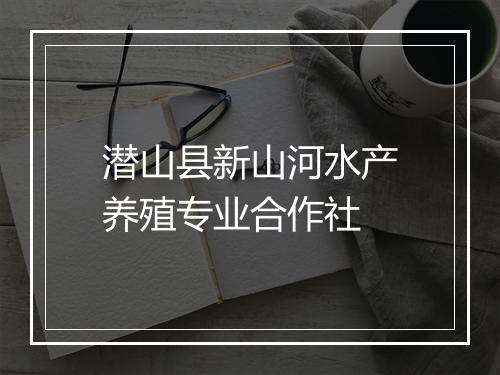 潜山县新山河水产养殖专业合作社
