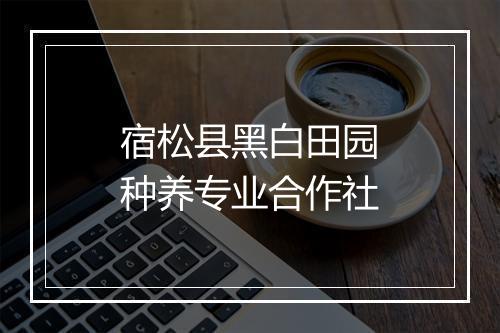 宿松县黑白田园种养专业合作社