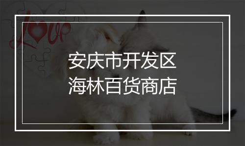 安庆市开发区海林百货商店