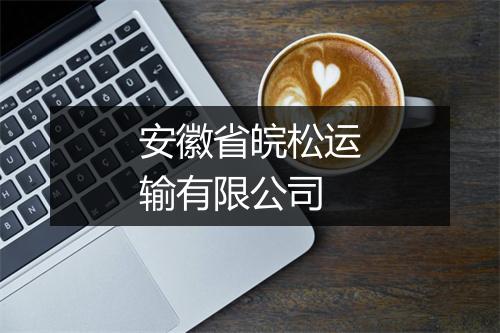 安徽省皖松运输有限公司