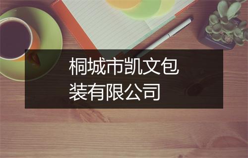 桐城市凯文包装有限公司