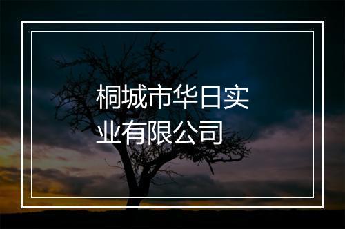 桐城市华日实业有限公司