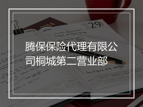 腾保保险代理有限公司桐城第二营业部