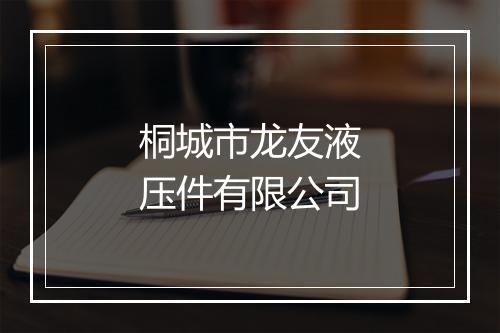 桐城市龙友液压件有限公司