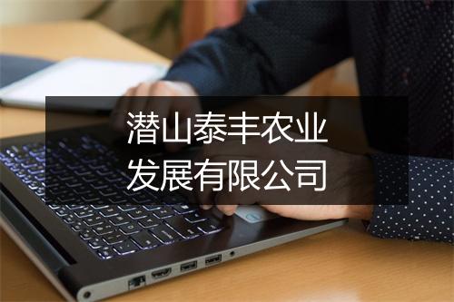 潜山泰丰农业发展有限公司