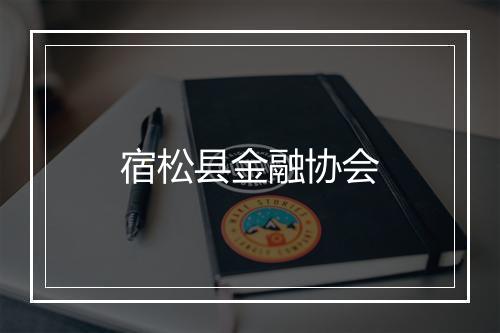 宿松县金融协会