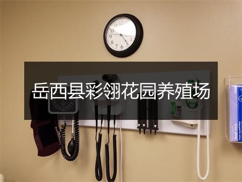 岳西县彩翎花园养殖场