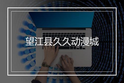望江县久久动漫城