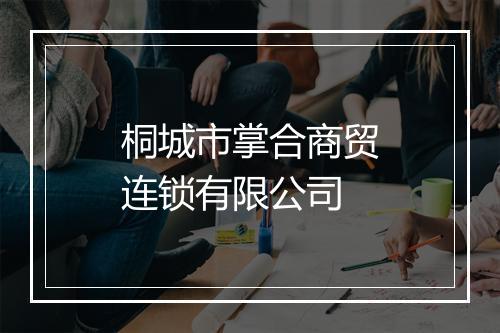 桐城市掌合商贸连锁有限公司